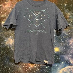 Diamond Supply Co. Gray Short Sleeve Tee